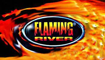 flaming river